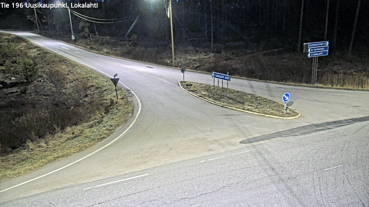 Kelikamerat Kuva Tie 196 Uusikaupunki, Lokalahti, Uusikaupunki, Varsinais-Suomi