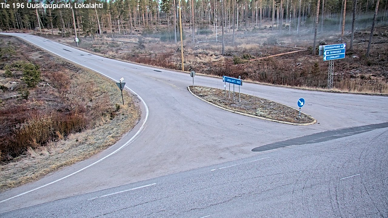 Kelikamerat Kuva Tie 196 Uusikaupunki, Lokalahti, Uusikaupunki, Varsinais-Suomi