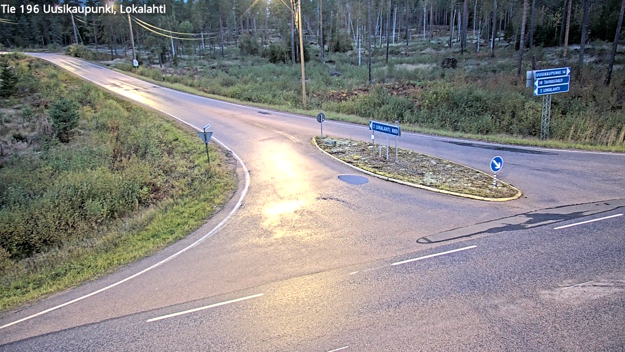 Kelikamerat Kuva Tie 196 Uusikaupunki, Lokalahti, Uusikaupunki, Varsinais-Suomi