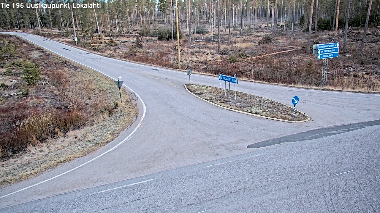 Kelikamerat Kuva Tie 196 Uusikaupunki, Lokalahti, Uusikaupunki, Varsinais-Suomi