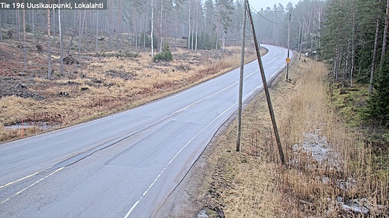 Kelikamerat Kuva Tie 196 Uusikaupunki, Lokalahti, Uusikaupunki, Varsinais-Suomi