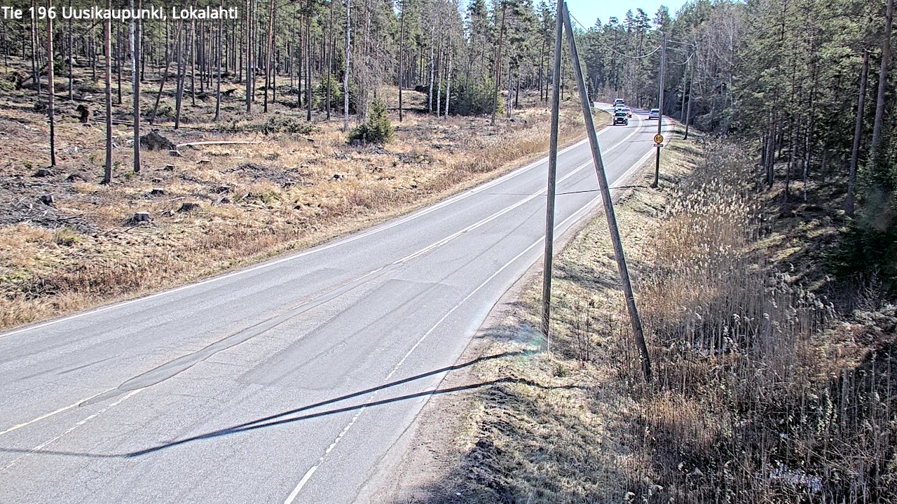 Kelikamerat Kuva Tie 196 Uusikaupunki, Lokalahti, Uusikaupunki, Varsinais-Suomi