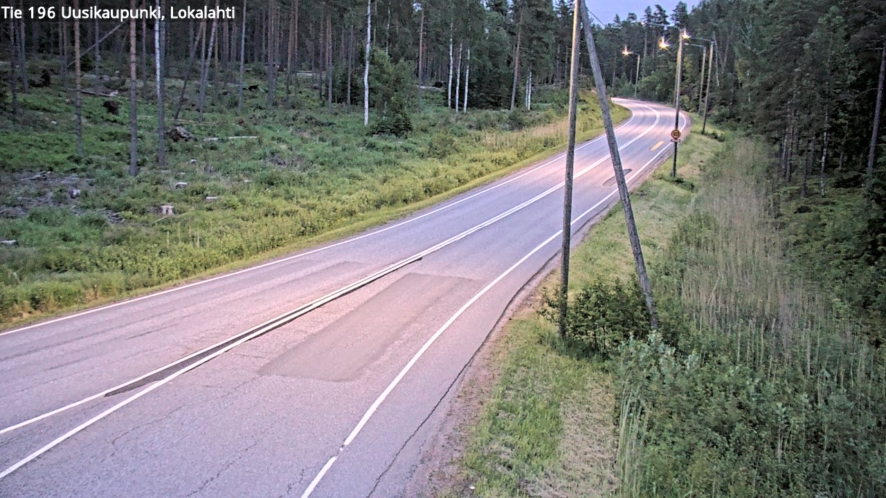 Kelikamerat Kuva Tie 196 Uusikaupunki, Lokalahti, Uusikaupunki, Varsinais-Suomi