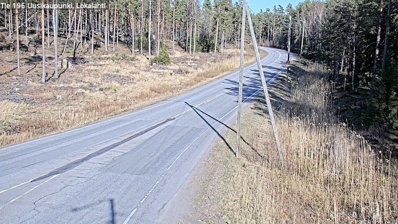 Kelikamerat Kuva Tie 196 Uusikaupunki, Lokalahti, Uusikaupunki, Varsinais-Suomi