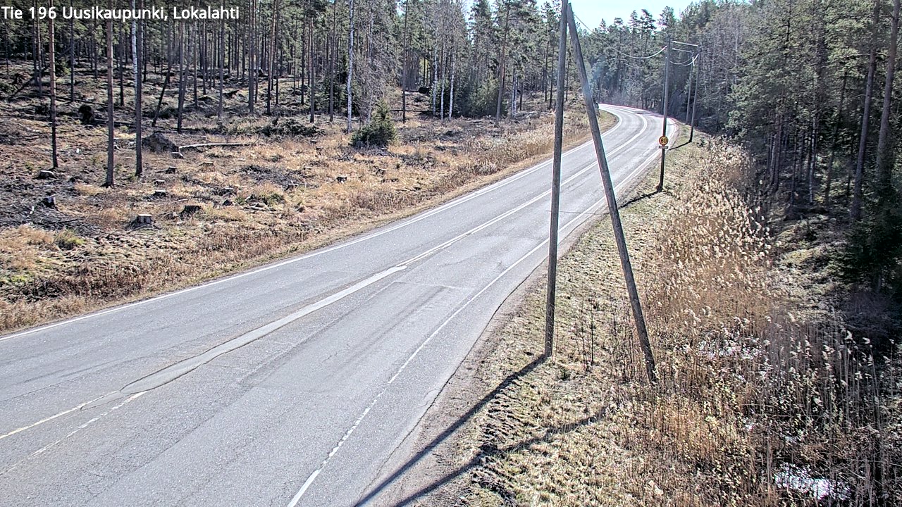 Kelikamerat Kuva Tie 196 Uusikaupunki, Lokalahti, Uusikaupunki, Varsinais-Suomi