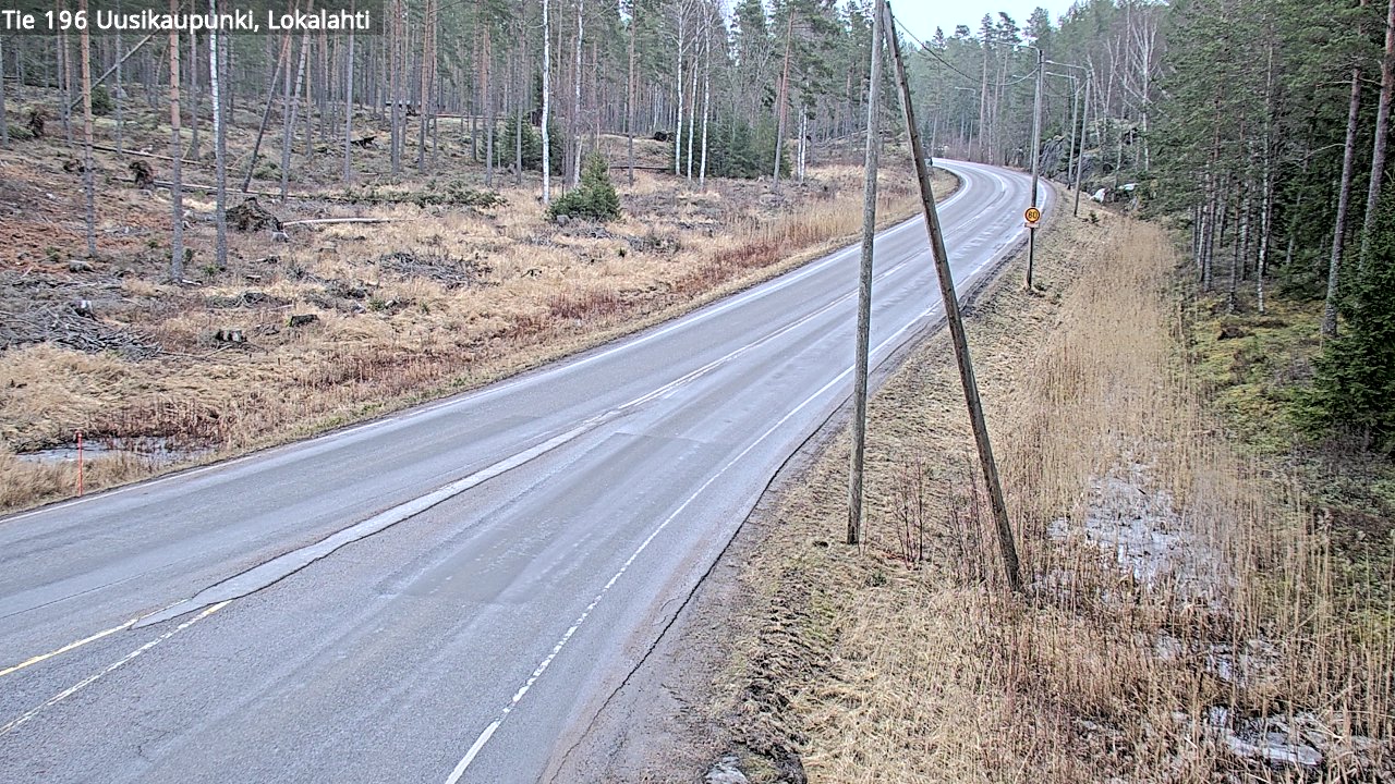 Kelikamerat Kuva Tie 196 Uusikaupunki, Lokalahti, Uusikaupunki, Varsinais-Suomi