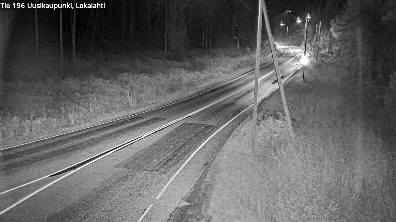 Kelikamerat Kuva Tie 196 Uusikaupunki, Lokalahti, Uusikaupunki, Varsinais-Suomi