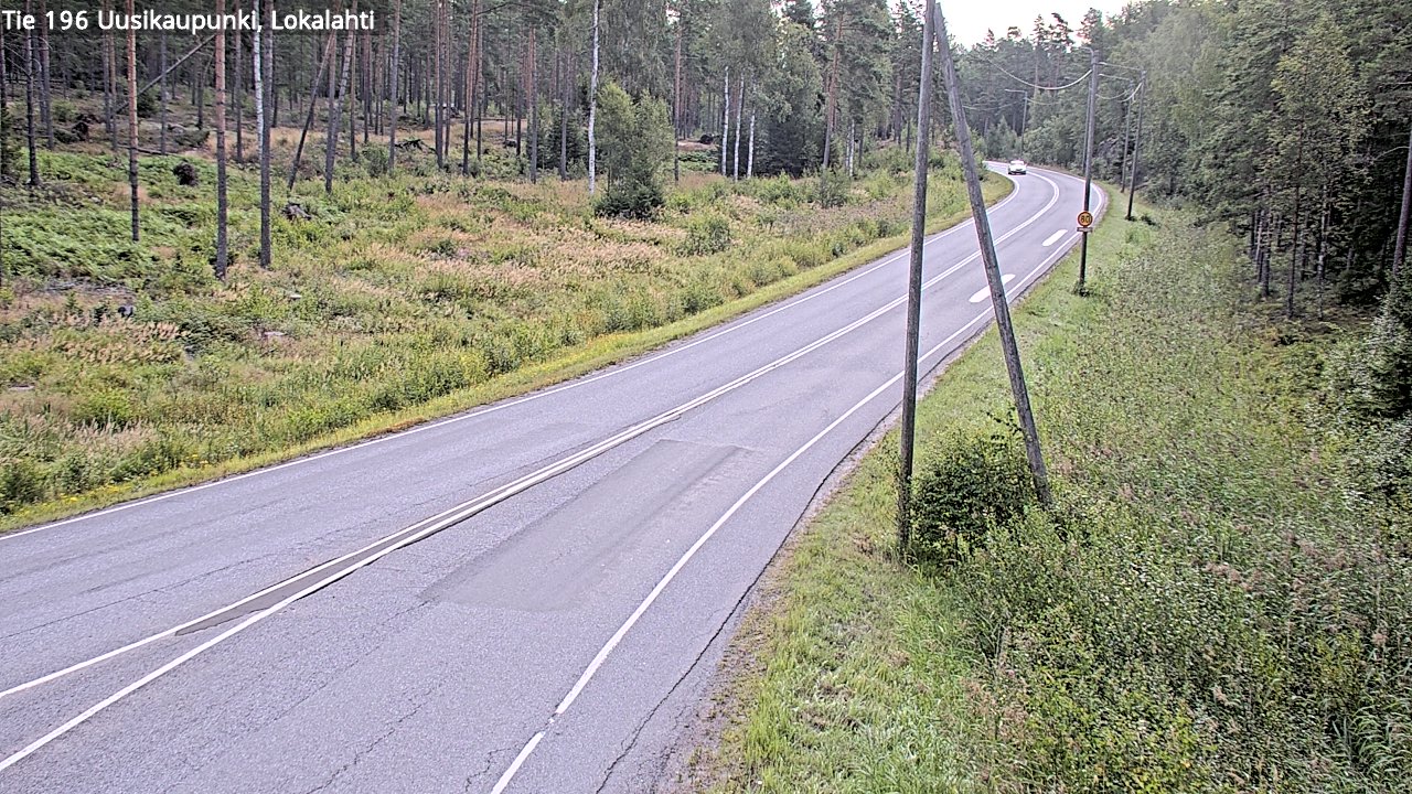 Kelikamerat Kuva Tie 196 Uusikaupunki, Lokalahti, Uusikaupunki, Varsinais-Suomi