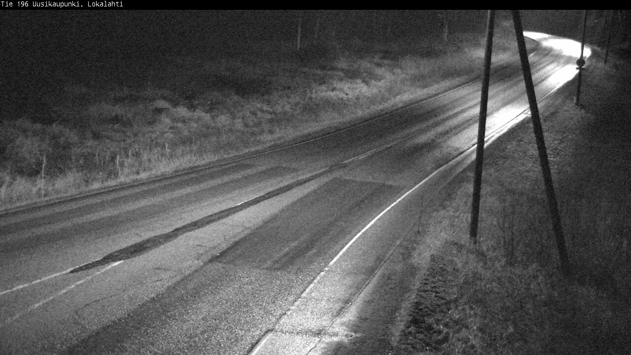 Weather Camera Image Väg 196 Nystad, Lokalax, Uusikaupunki, Varsinais-Suomi