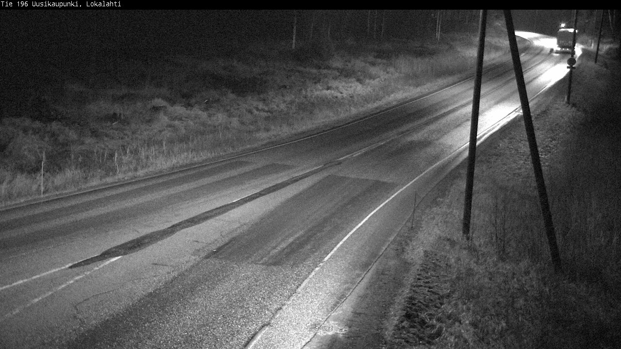 Weather Camera Image Road 196 Uusikaupunki, Lokalahti, Uusikaupunki, Varsinais-Suomi