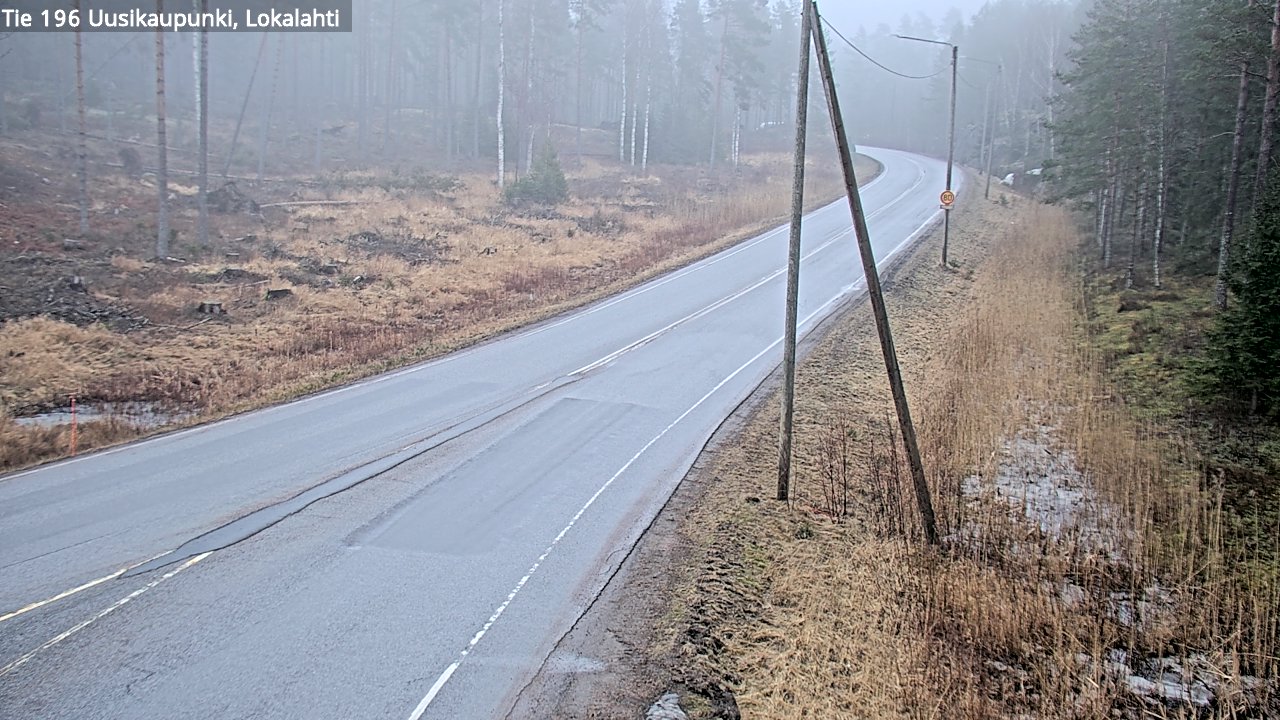 Kelikamerat Kuva Tie 196 Uusikaupunki, Lokalahti, Uusikaupunki, Varsinais-Suomi