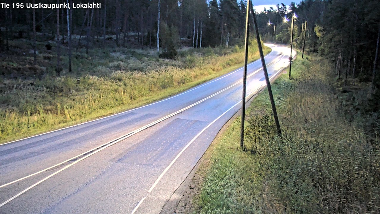 Kelikamerat Kuva Tie 196 Uusikaupunki, Lokalahti, Uusikaupunki, Varsinais-Suomi