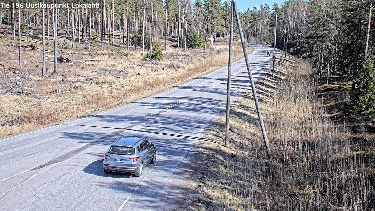 Kelikamerat Kuva Tie 196 Uusikaupunki, Lokalahti, Uusikaupunki, Varsinais-Suomi