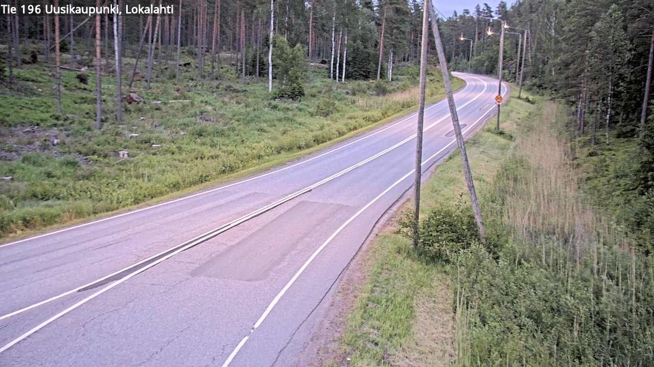 Kelikamerat Kuva Tie 196 Uusikaupunki, Lokalahti, Uusikaupunki, Varsinais-Suomi