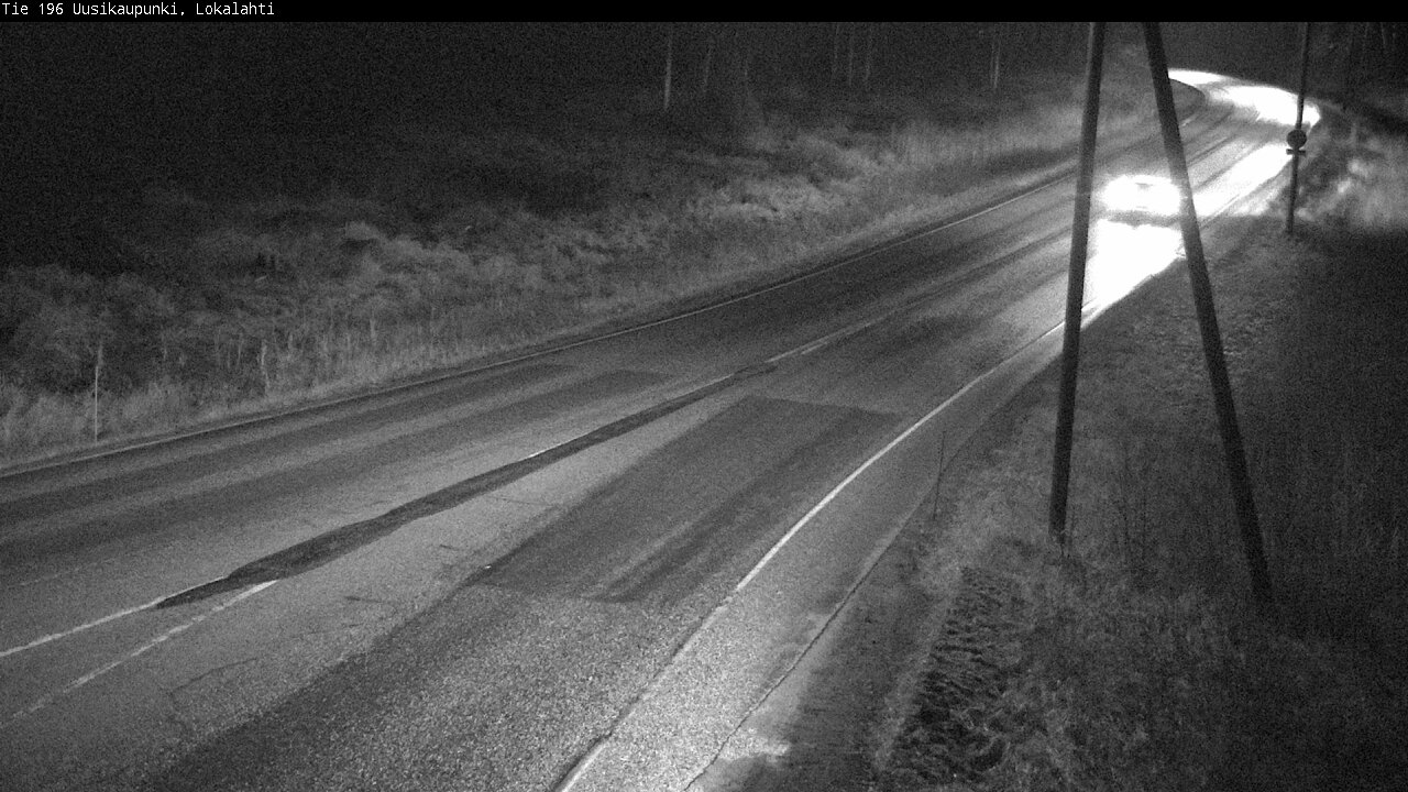 Weather Camera Image Road 196 Uusikaupunki, Lokalahti, Uusikaupunki, Varsinais-Suomi