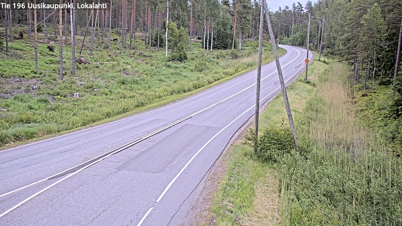 Kelikamerat Kuva Tie 196 Uusikaupunki, Lokalahti, Uusikaupunki, Varsinais-Suomi