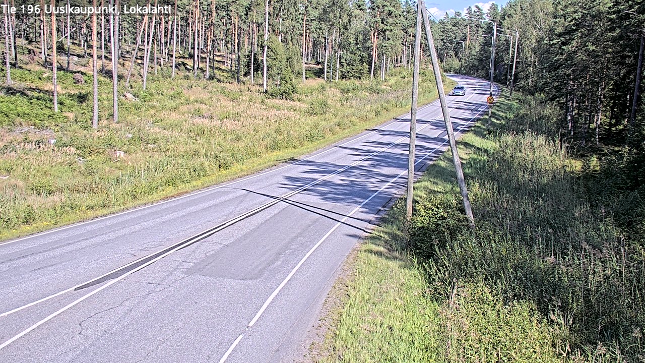 Kelikamerat Kuva Tie 196 Uusikaupunki, Lokalahti, Uusikaupunki, Varsinais-Suomi