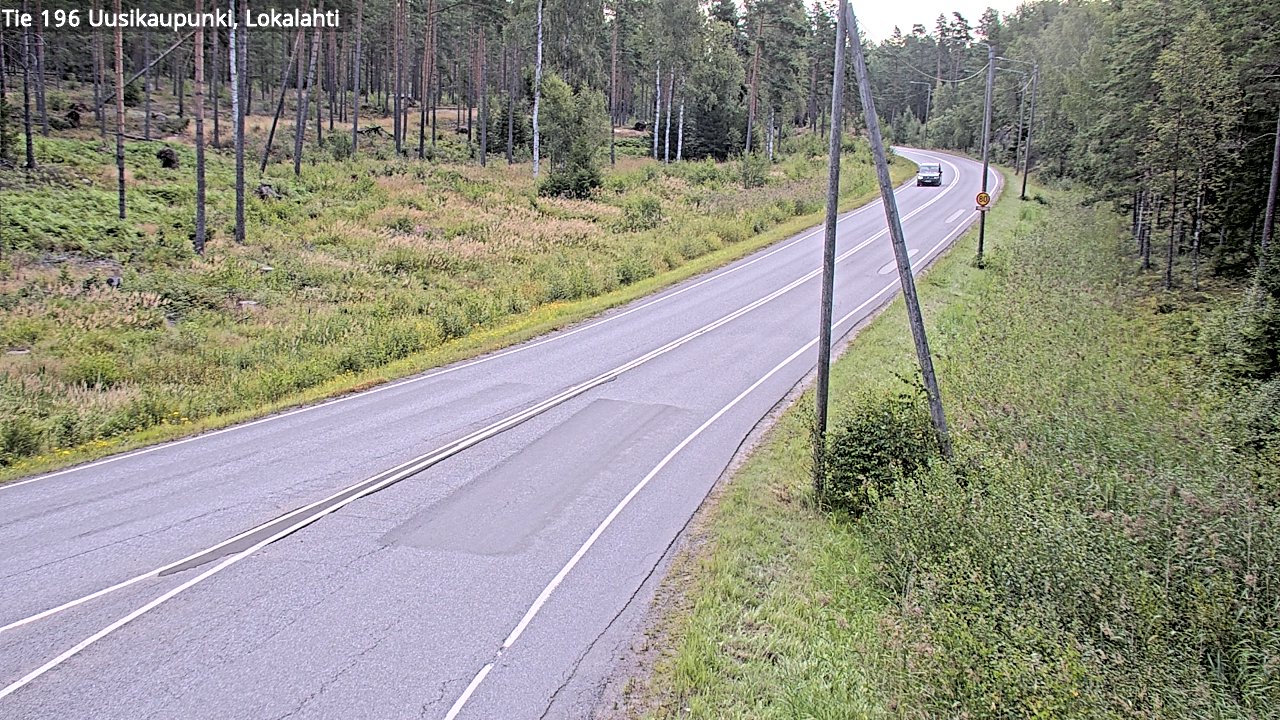 Kelikamerat Kuva Tie 196 Uusikaupunki, Lokalahti, Uusikaupunki, Varsinais-Suomi