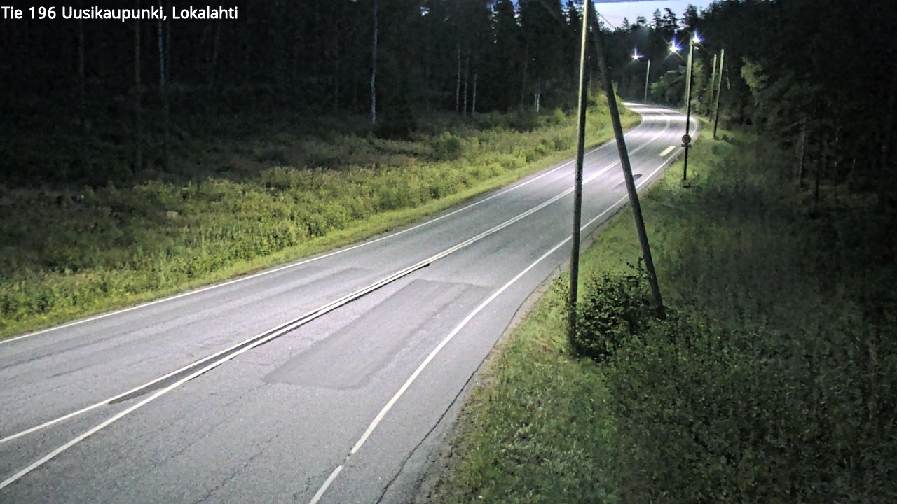 Kelikamerat Kuva Tie 196 Uusikaupunki, Lokalahti, Uusikaupunki, Varsinais-Suomi