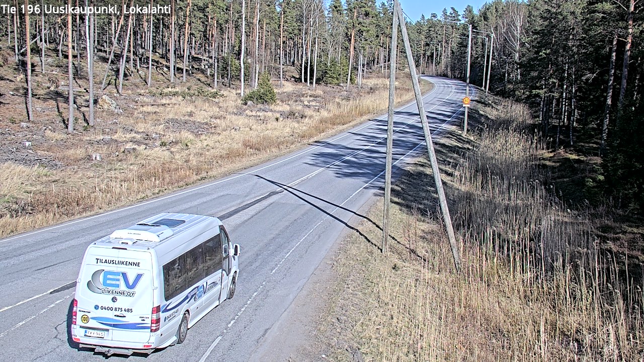 Kelikamerat Kuva Tie 196 Uusikaupunki, Lokalahti, Uusikaupunki, Varsinais-Suomi