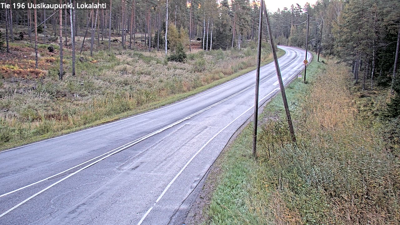 Kelikamerat Kuva Tie 196 Uusikaupunki, Lokalahti, Uusikaupunki, Varsinais-Suomi
