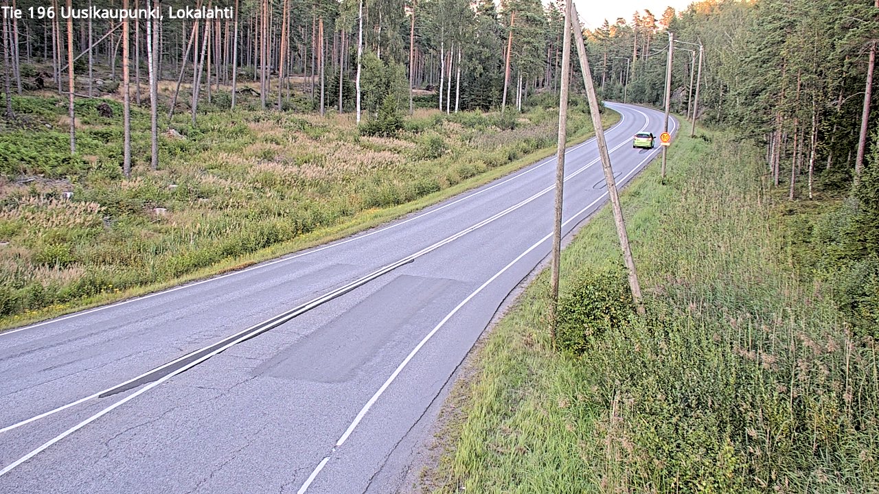 Kelikamerat Kuva Tie 196 Uusikaupunki, Lokalahti, Uusikaupunki, Varsinais-Suomi