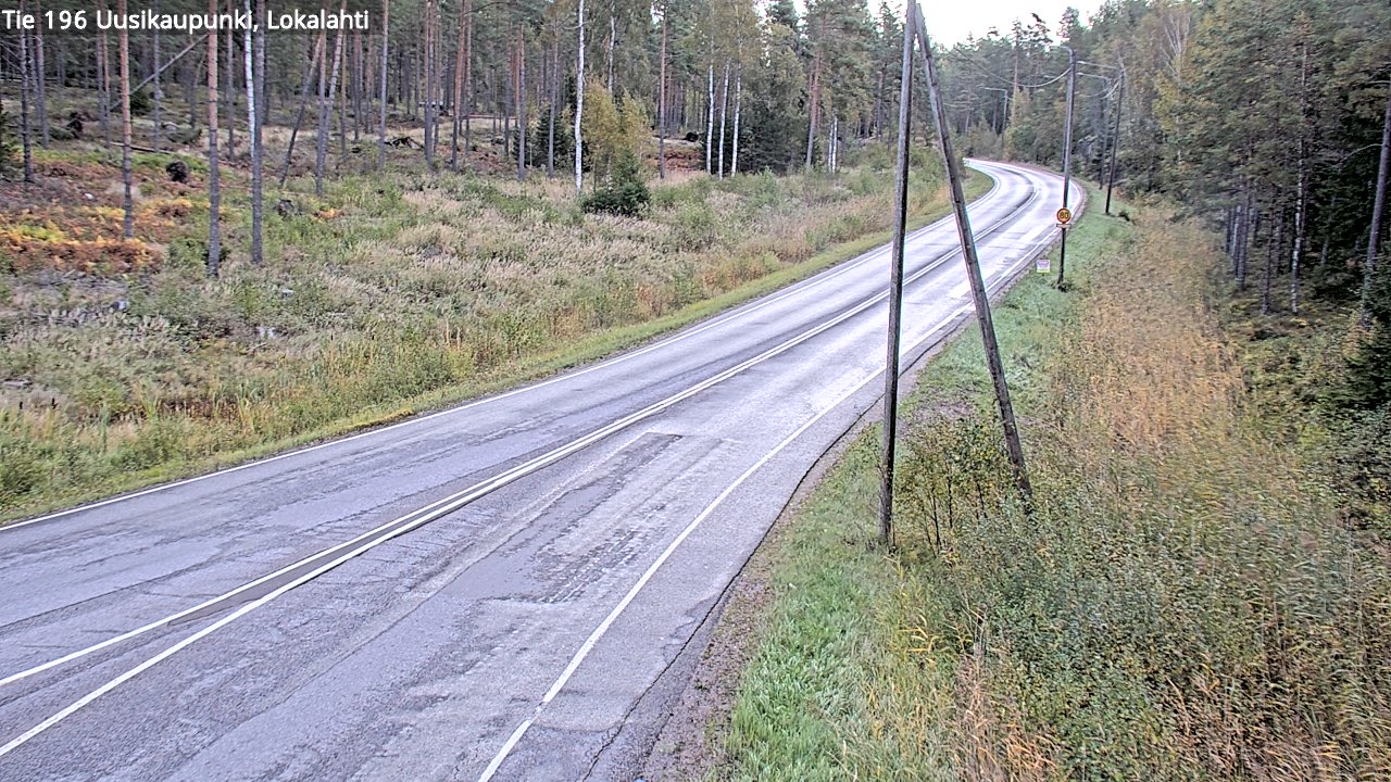 Kelikamerat Kuva Tie 196 Uusikaupunki, Lokalahti, Uusikaupunki, Varsinais-Suomi