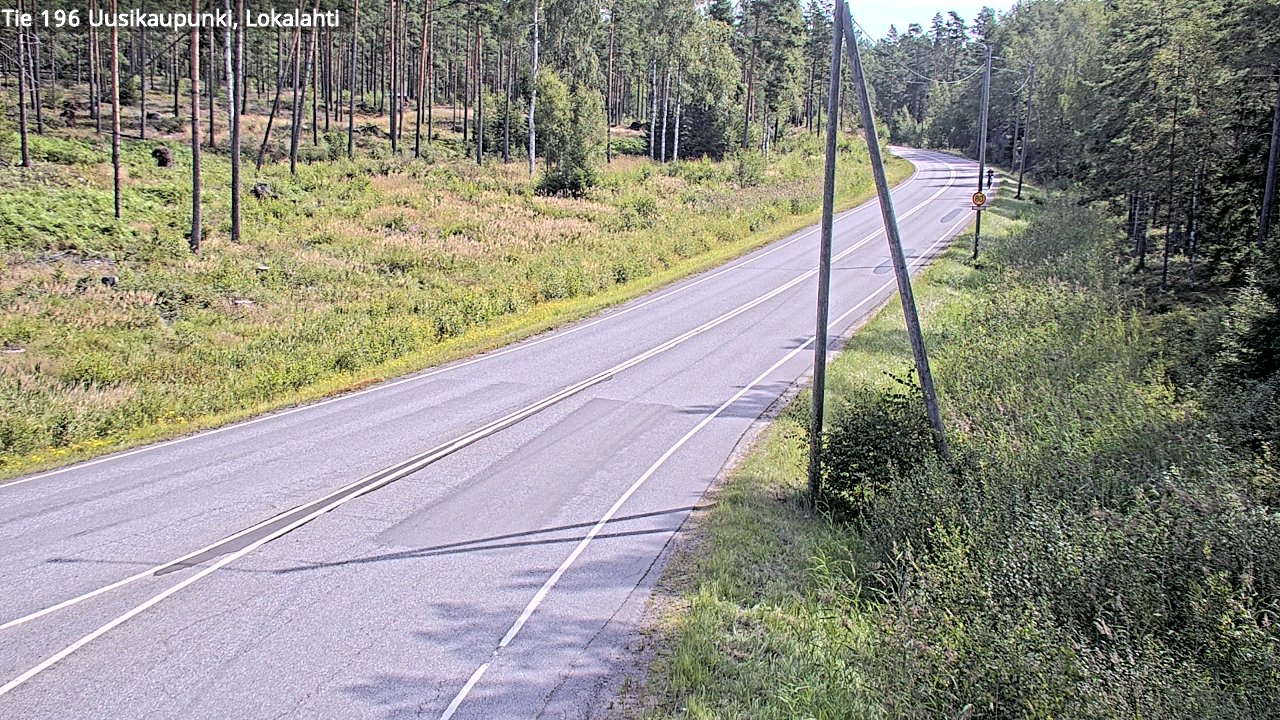 Kelikamerat Kuva Tie 196 Uusikaupunki, Lokalahti, Uusikaupunki, Varsinais-Suomi