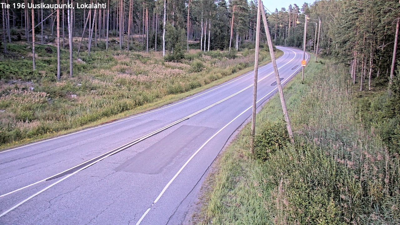 Kelikamerat Kuva Tie 196 Uusikaupunki, Lokalahti, Uusikaupunki, Varsinais-Suomi