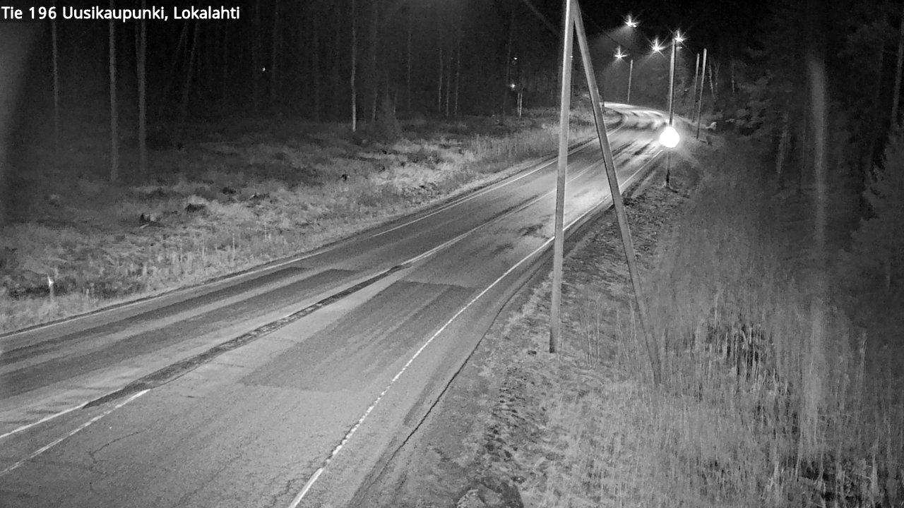 Kelikamerat Kuva Tie 196 Uusikaupunki, Lokalahti, Uusikaupunki, Varsinais-Suomi