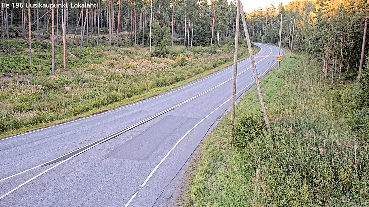 Kelikamerat Kuva Tie 196 Uusikaupunki, Lokalahti, Uusikaupunki, Varsinais-Suomi