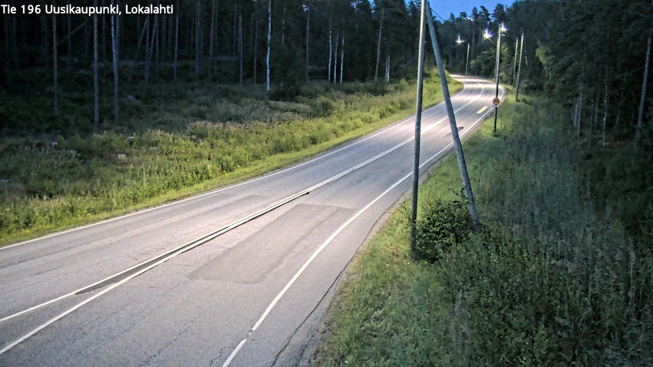 Kelikamerat Kuva Tie 196 Uusikaupunki, Lokalahti, Uusikaupunki, Varsinais-Suomi
