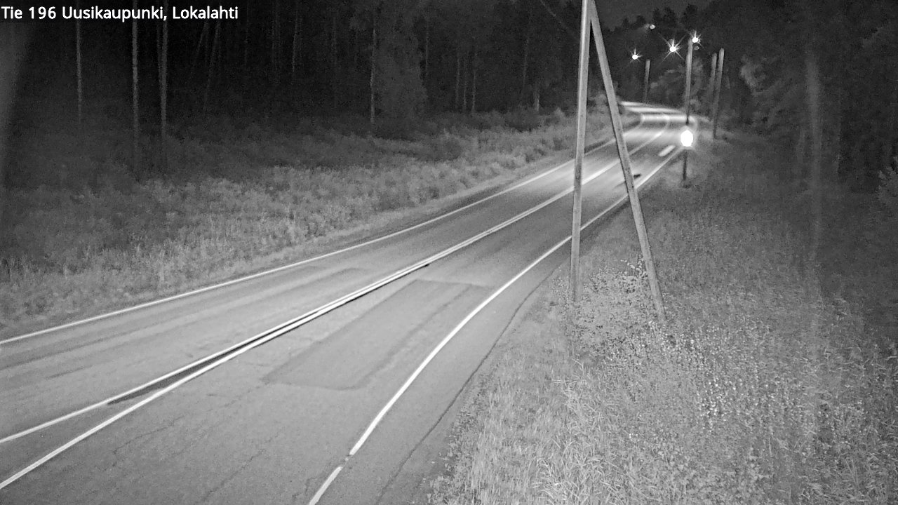 Kelikamerat Kuva Tie 196 Uusikaupunki, Lokalahti, Uusikaupunki, Varsinais-Suomi