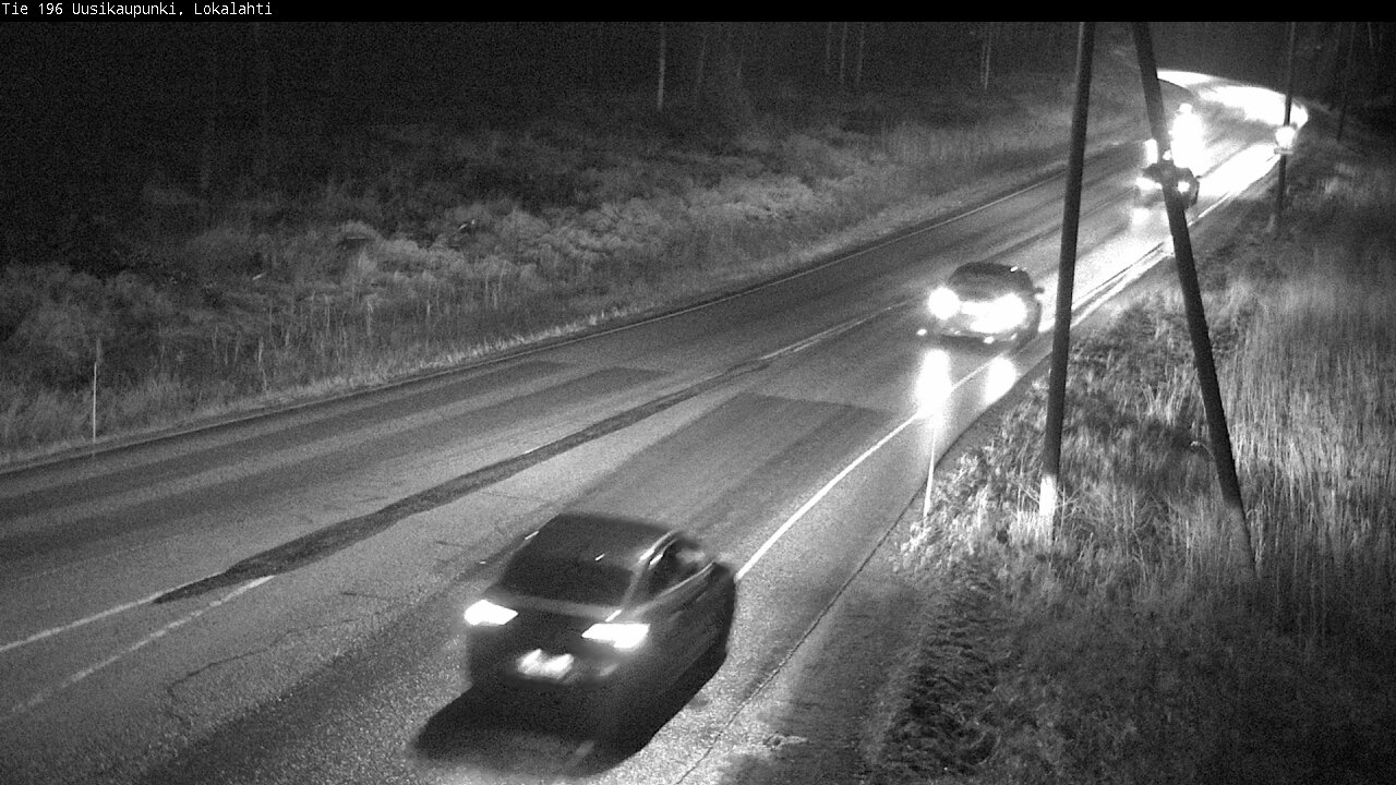 Weather Camera Image Road 196 Uusikaupunki, Lokalahti, Uusikaupunki, Varsinais-Suomi