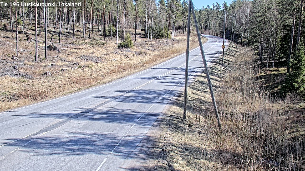 Kelikamerat Kuva Tie 196 Uusikaupunki, Lokalahti, Uusikaupunki, Varsinais-Suomi