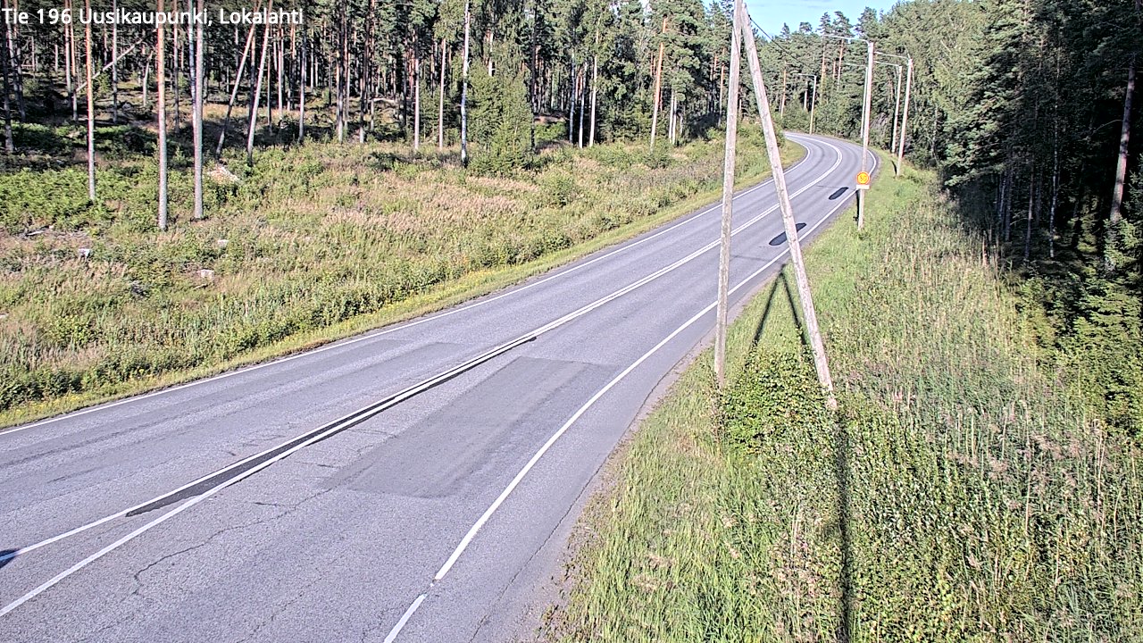 Kelikamerat Kuva Tie 196 Uusikaupunki, Lokalahti, Uusikaupunki, Varsinais-Suomi