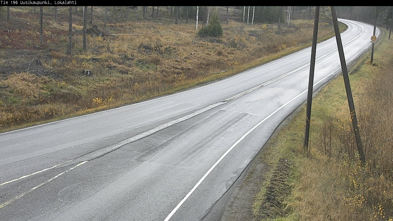 Kelikamerat Kuva Tie 196 Uusikaupunki, Lokalahti, Uusikaupunki, Varsinais-Suomi