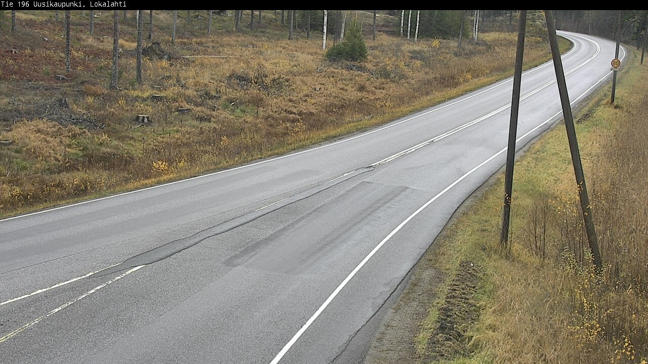 Kelikamerat Kuva Tie 196 Uusikaupunki, Lokalahti, Uusikaupunki, Varsinais-Suomi