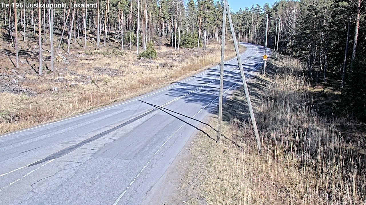 Kelikamerat Kuva Tie 196 Uusikaupunki, Lokalahti, Uusikaupunki, Varsinais-Suomi