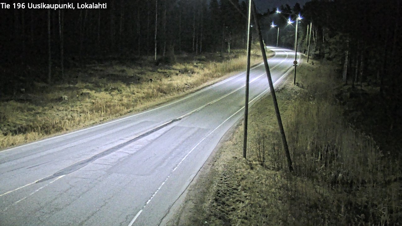 Kelikamerat Kuva Tie 196 Uusikaupunki, Lokalahti, Uusikaupunki, Varsinais-Suomi