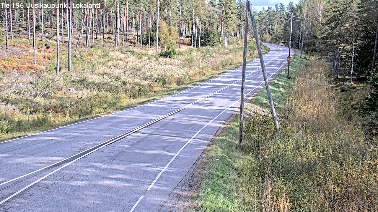 Kelikamerat Kuva Tie 196 Uusikaupunki, Lokalahti, Uusikaupunki, Varsinais-Suomi