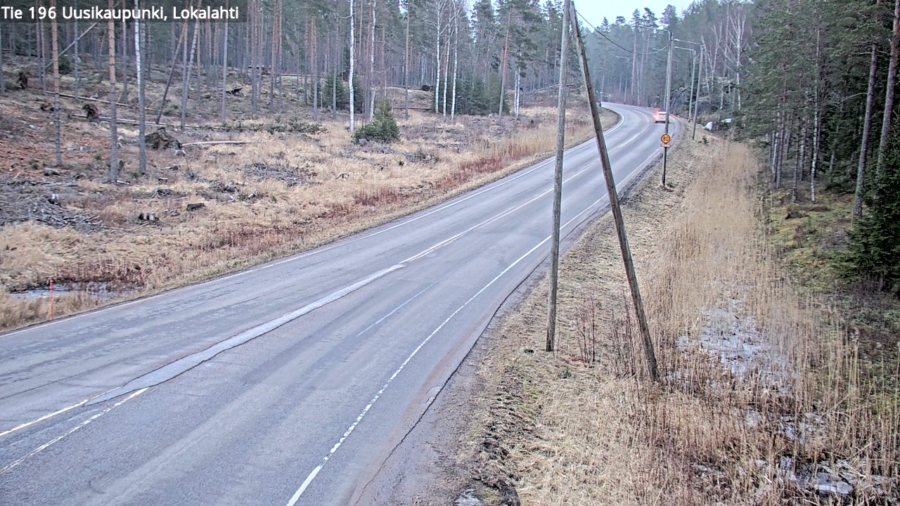 Kelikamerat Kuva Tie 196 Uusikaupunki, Lokalahti, Uusikaupunki, Varsinais-Suomi