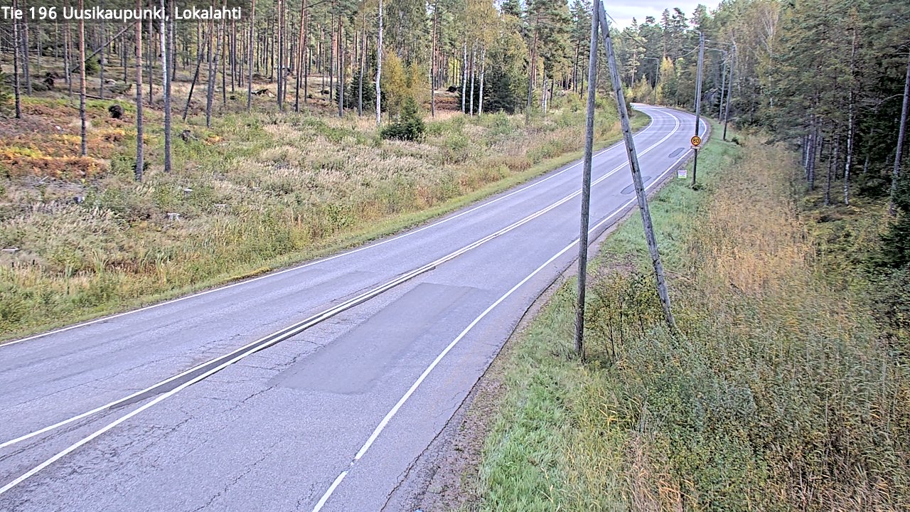 Kelikamerat Kuva Tie 196 Uusikaupunki, Lokalahti, Uusikaupunki, Varsinais-Suomi