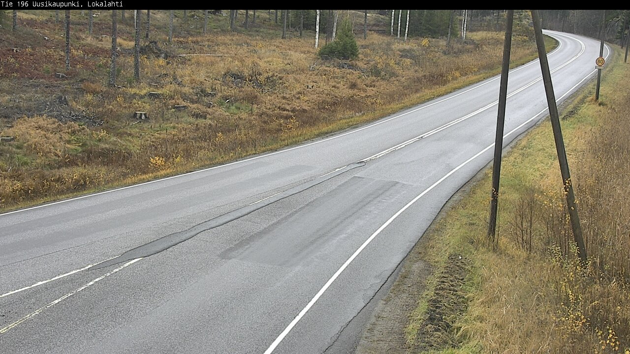 Kelikamerat Kuva Tie 196 Uusikaupunki, Lokalahti, Uusikaupunki, Varsinais-Suomi