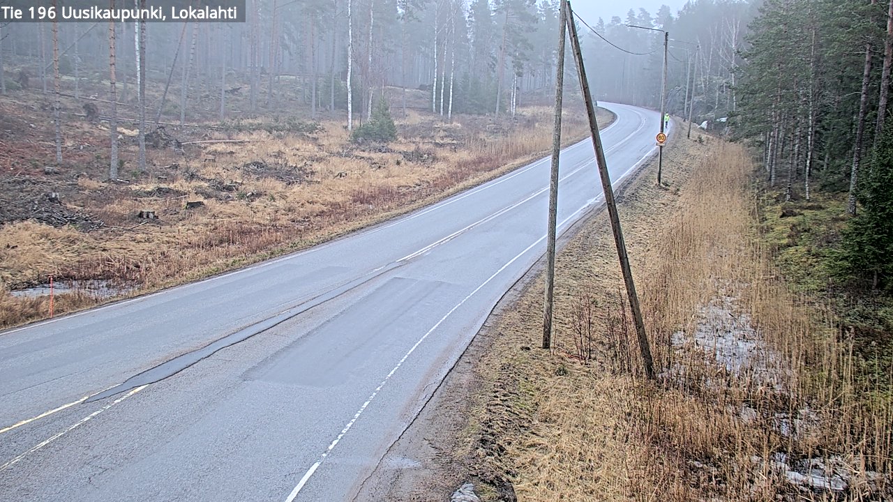 Kelikamerat Kuva Tie 196 Uusikaupunki, Lokalahti, Uusikaupunki, Varsinais-Suomi