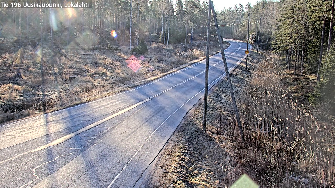 Kelikamerat Kuva Tie 196 Uusikaupunki, Lokalahti, Uusikaupunki, Varsinais-Suomi