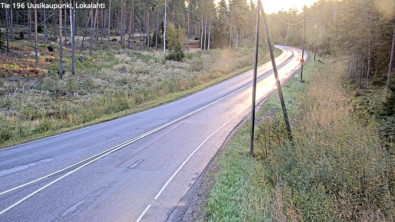 Kelikamerat Kuva Tie 196 Uusikaupunki, Lokalahti, Uusikaupunki, Varsinais-Suomi