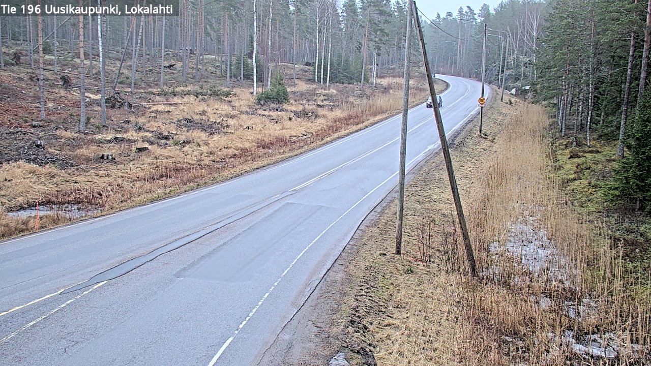Kelikamerat Kuva Tie 196 Uusikaupunki, Lokalahti, Uusikaupunki, Varsinais-Suomi