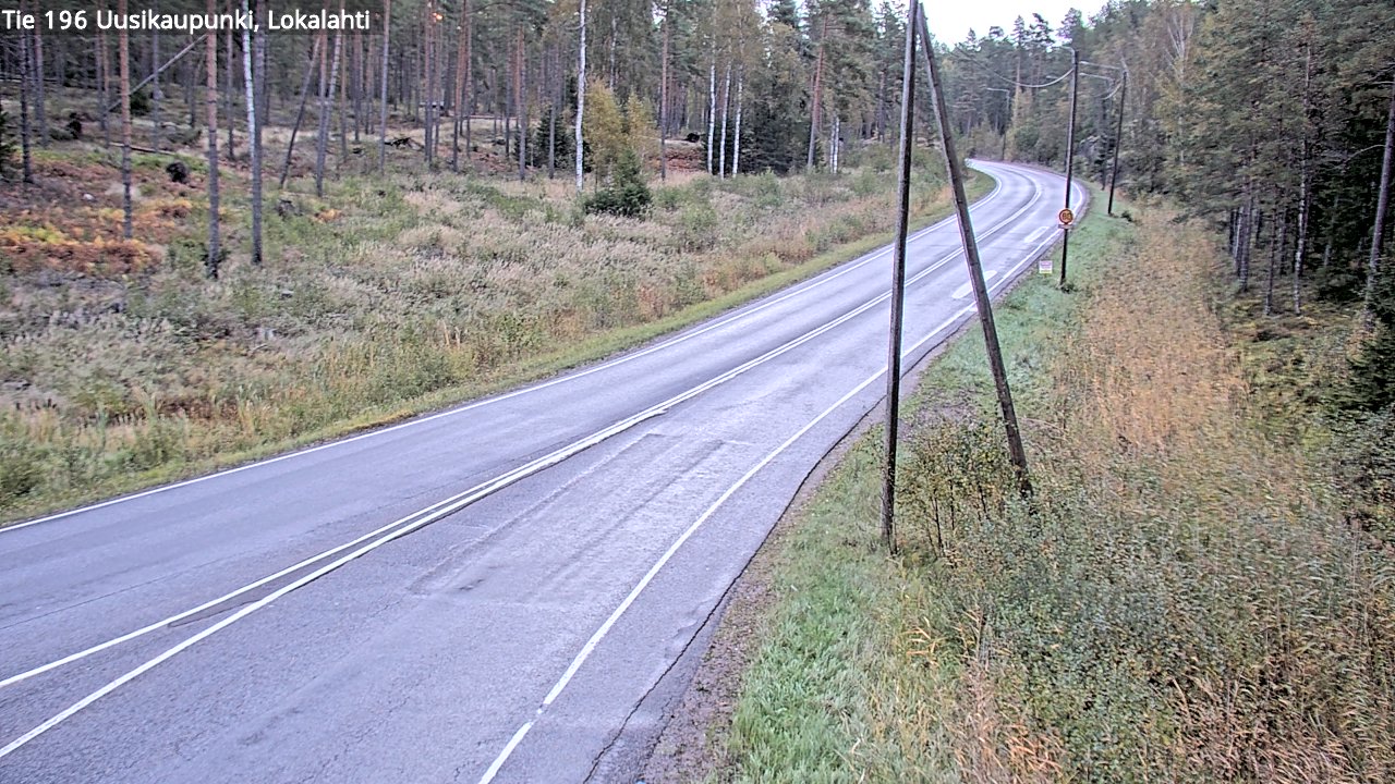 Kelikamerat Kuva Tie 196 Uusikaupunki, Lokalahti, Uusikaupunki, Varsinais-Suomi