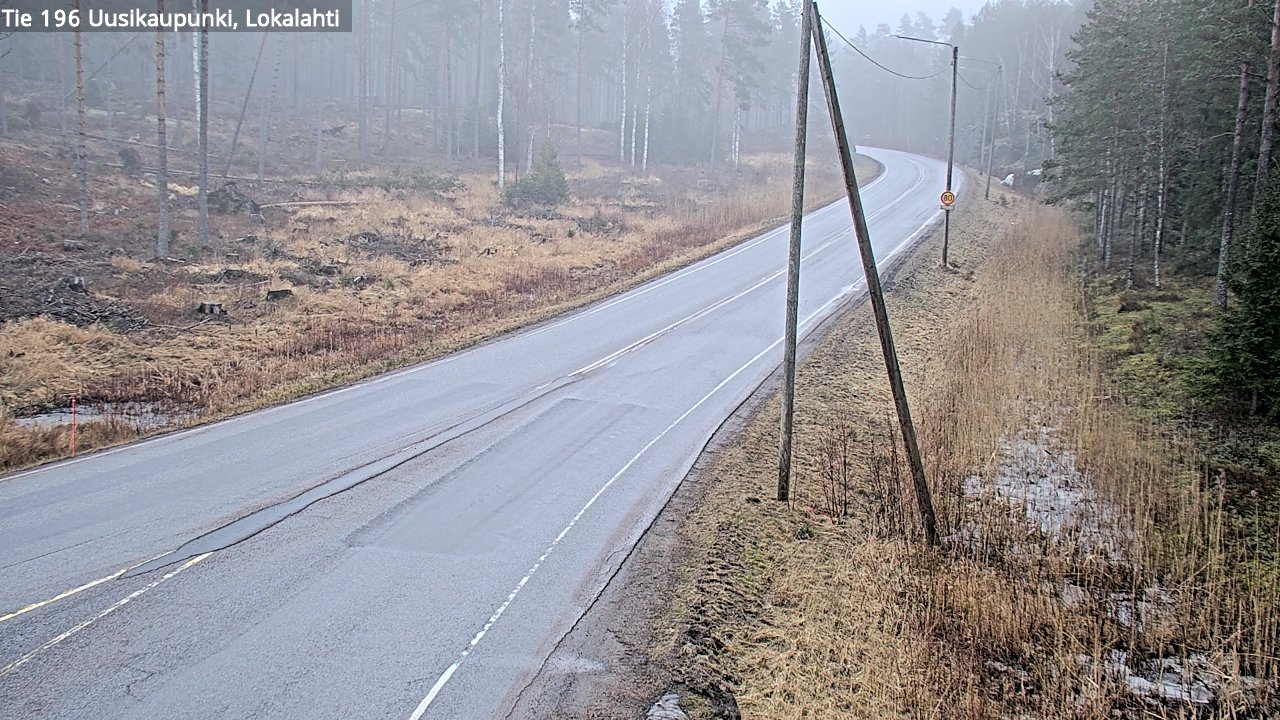 Kelikamerat Kuva Tie 196 Uusikaupunki, Lokalahti, Uusikaupunki, Varsinais-Suomi